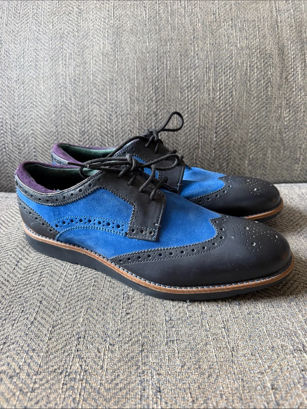 Ted Baker Treey Men’s Multicolored Oxfords Dress Shoes Size:10